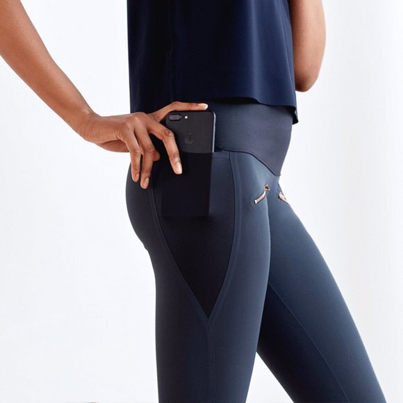 ADAY Throw & Roll Legging Nylon Blend Pockets - Picture 10 of 12